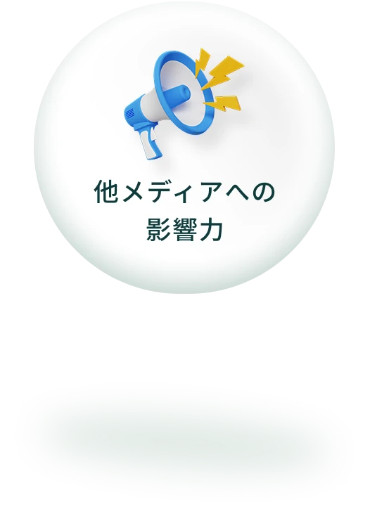 他メディアへの影響力